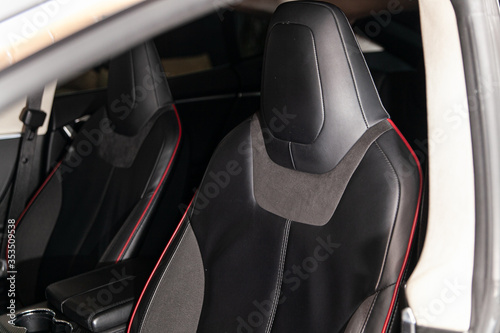 modern car interior