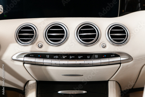 close up of a modern car