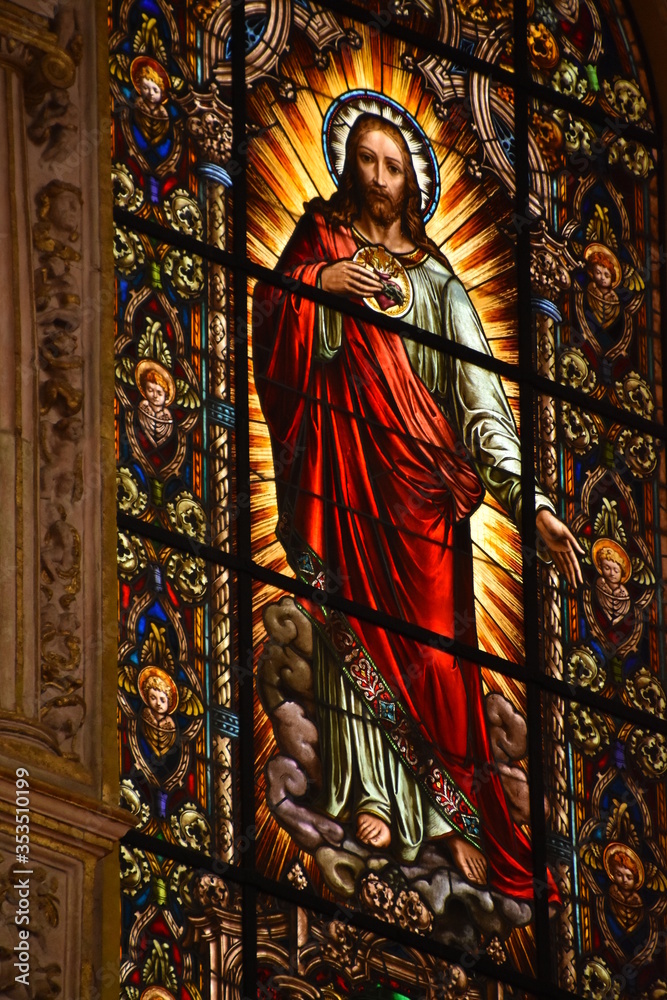 Fototapeta premium 圧巻,驚愕 息をのむほどの美しさ-メスキータ コルドバ(スペイン)