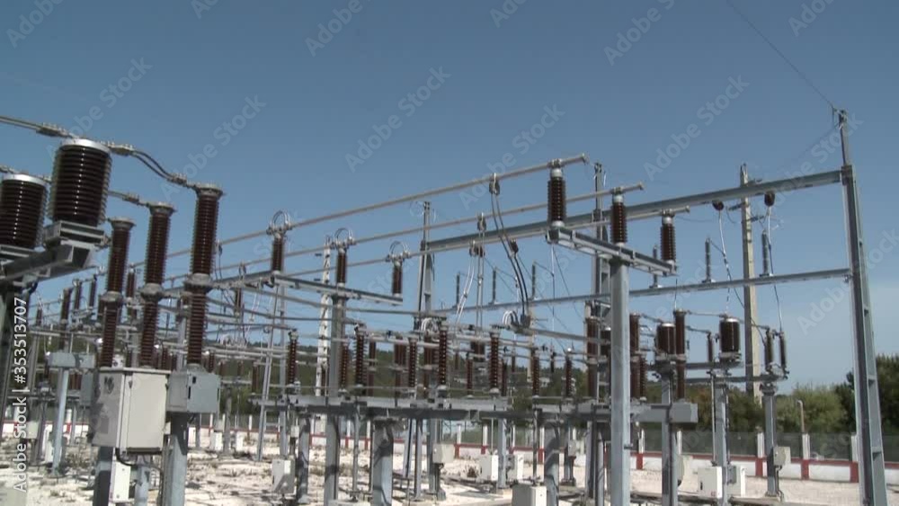 Electric Infrastructure power grid plant facility Electric Infrastructure power grid plant facility