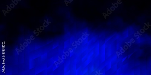 Dark Pink  Blue vector texture in rectangular style.