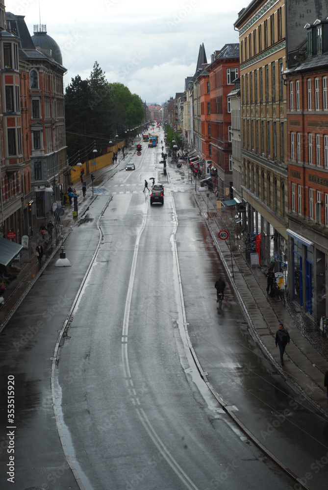 Fototapeta premium Copenhague Norrebrogade