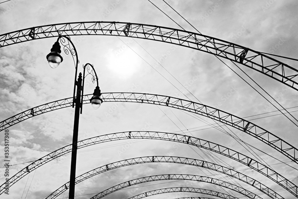 Obraz premium bridge in the city