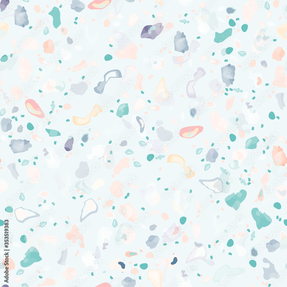 Terrazzo Texture Vector. Flooring Seamless Pattern Terrazzo Texture Vector. Flooring Seamless Pattern
