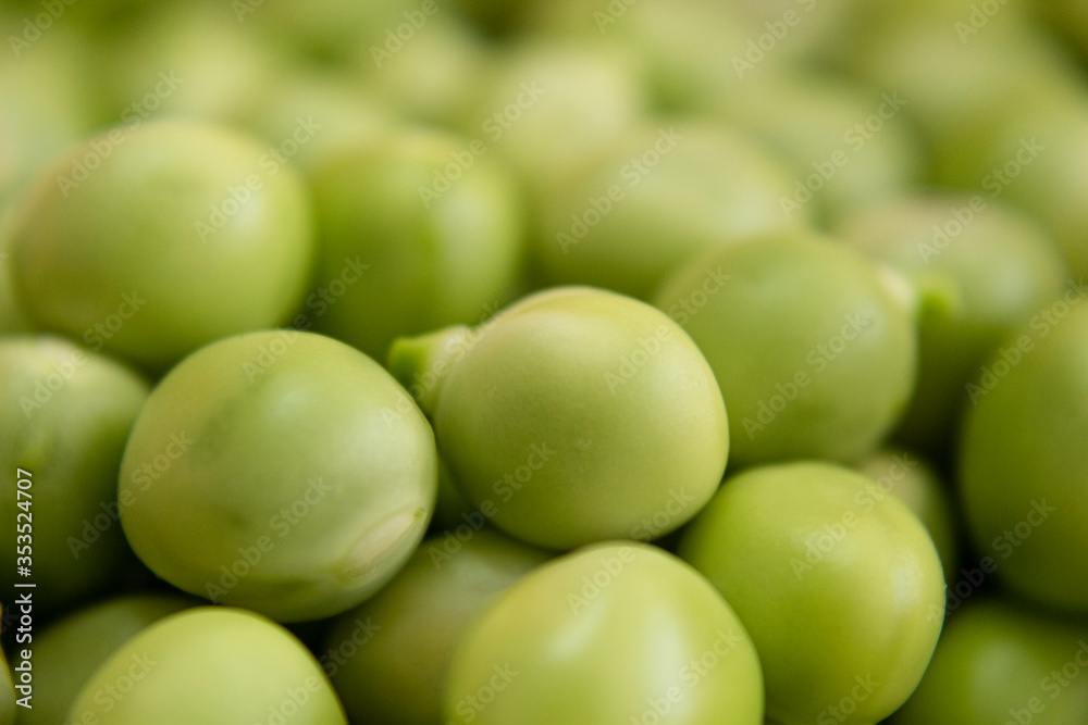 Macro photography to a fresh green peas. Macro photography to a fresh green peas.