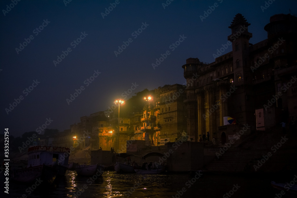 Varanasi also known as Benares, Banaras or Kashi is a city on the banks of the river Ganges in Uttar Pradesh, India