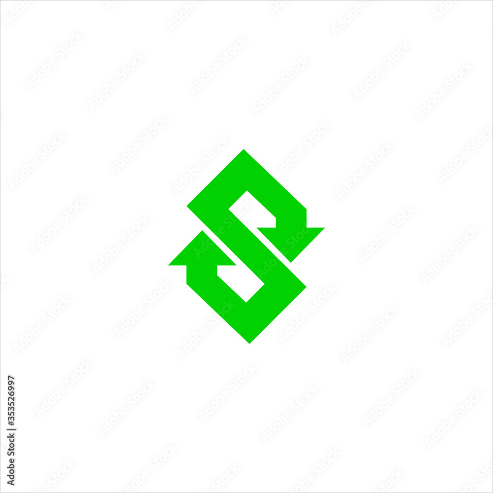 Vector letter S arrow concept logo design template illustration eps 10 Vector letter S arrow concept logo design template illustration eps 10