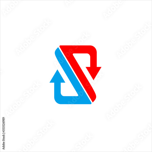 Free Download Vector letter S arrow concept logo design template illustration eps 10 - GFXLoad
