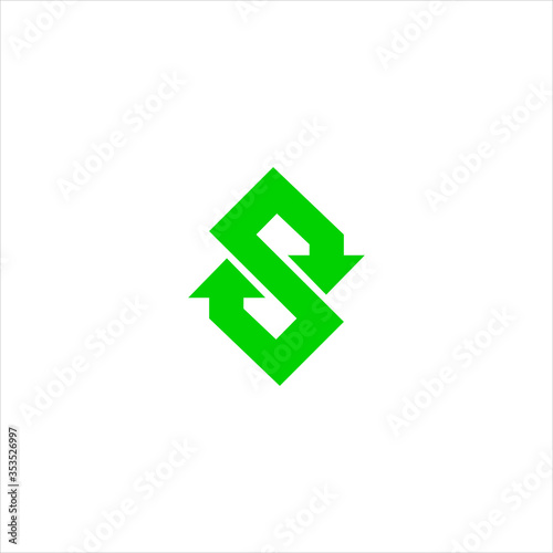 Free Download Vector letter S arrow concept logo design template illustration eps 10 - GFXLoad