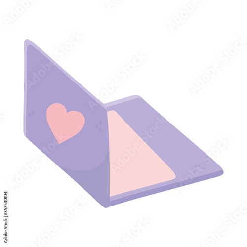 laptop technology device digital isolated icon design