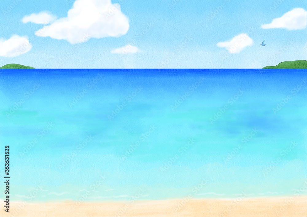 Fototapeta premium 海と空