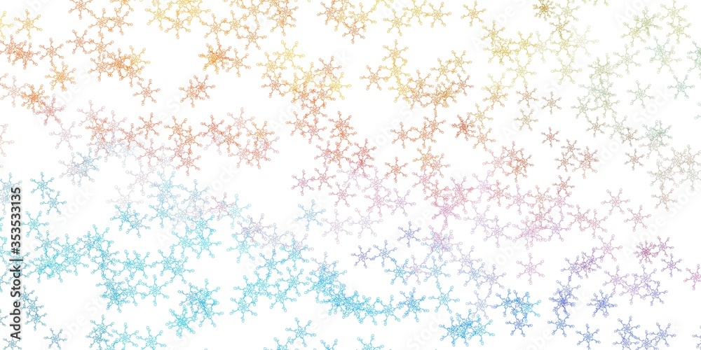 Light Blue, Yellow vector pattern with curves. Light Blue, Yellow vector pattern with curves.