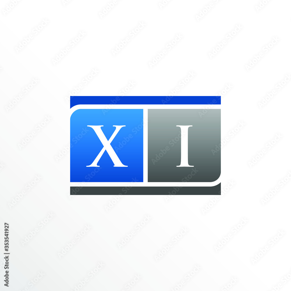 Initial Letter XI Square Logo Design
Initial Letter XI Square Logo Design