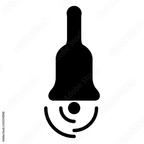 Hand bell icon