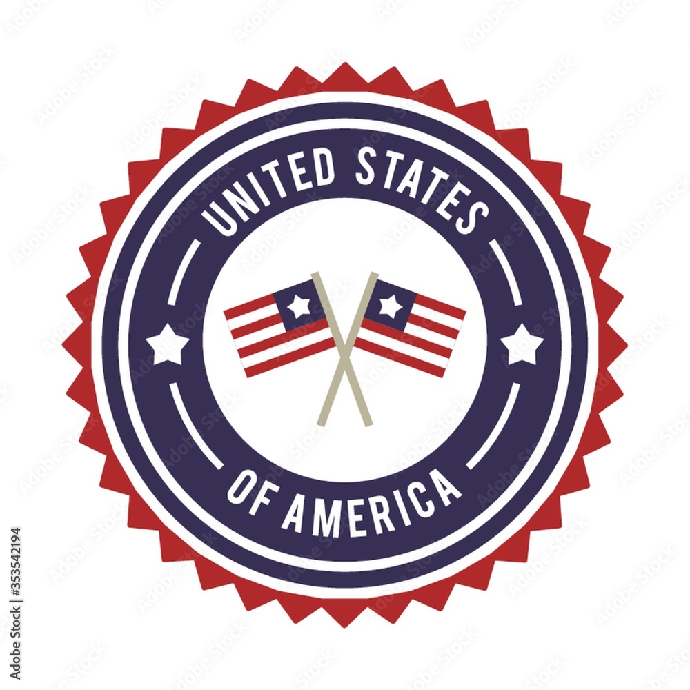 USA label USA label