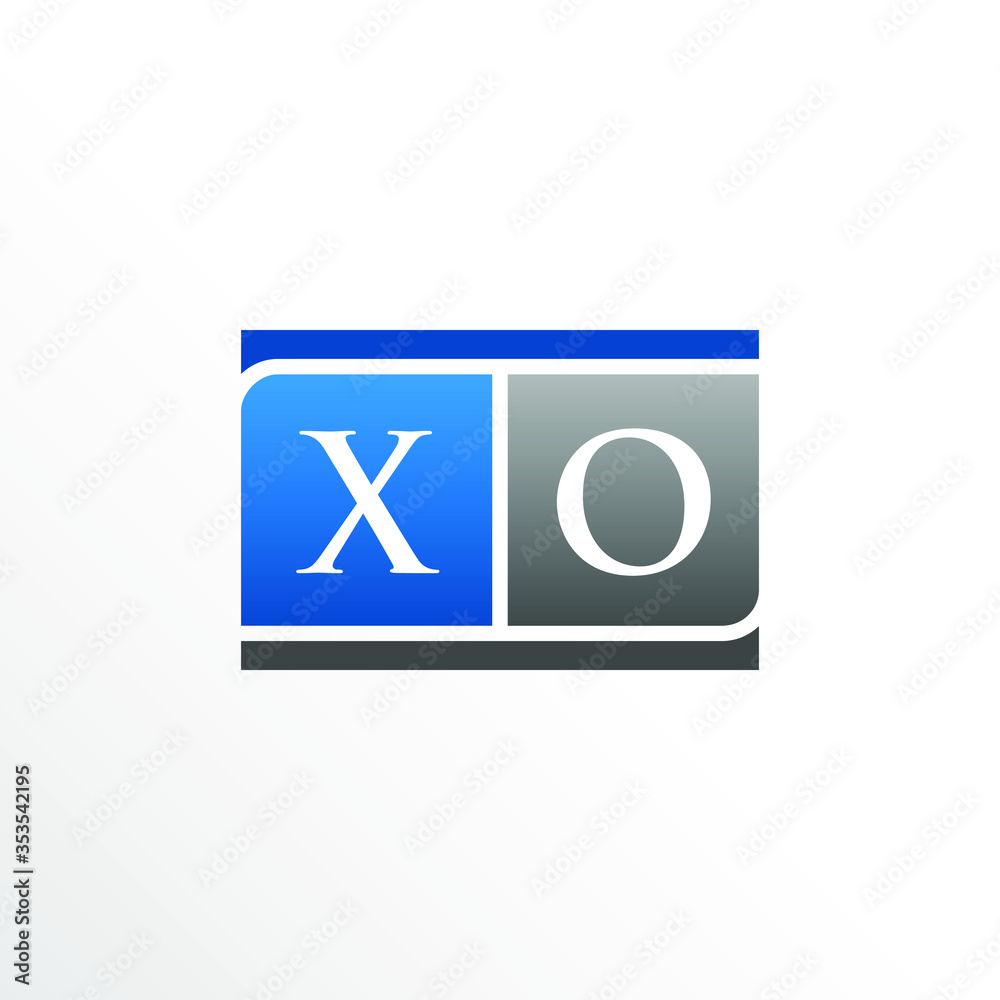 Initial Letter XO Square Logo Design
Initial Letter XO Square Logo Design