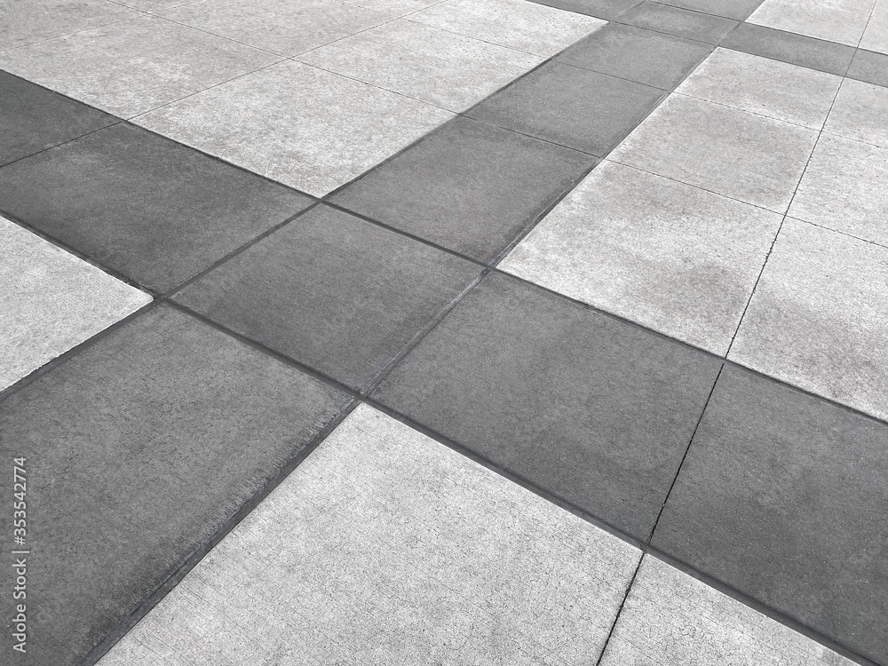 Fototapeta premium Concrete sidewalk texture