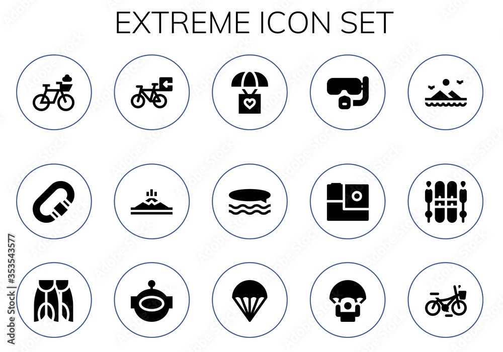 extreme icon set