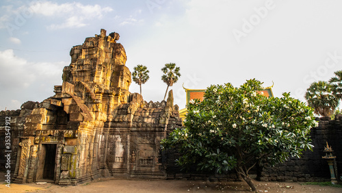 Nokorbachey temple (Nokor Bachey pagoda), Kampong Cham, Cambodia