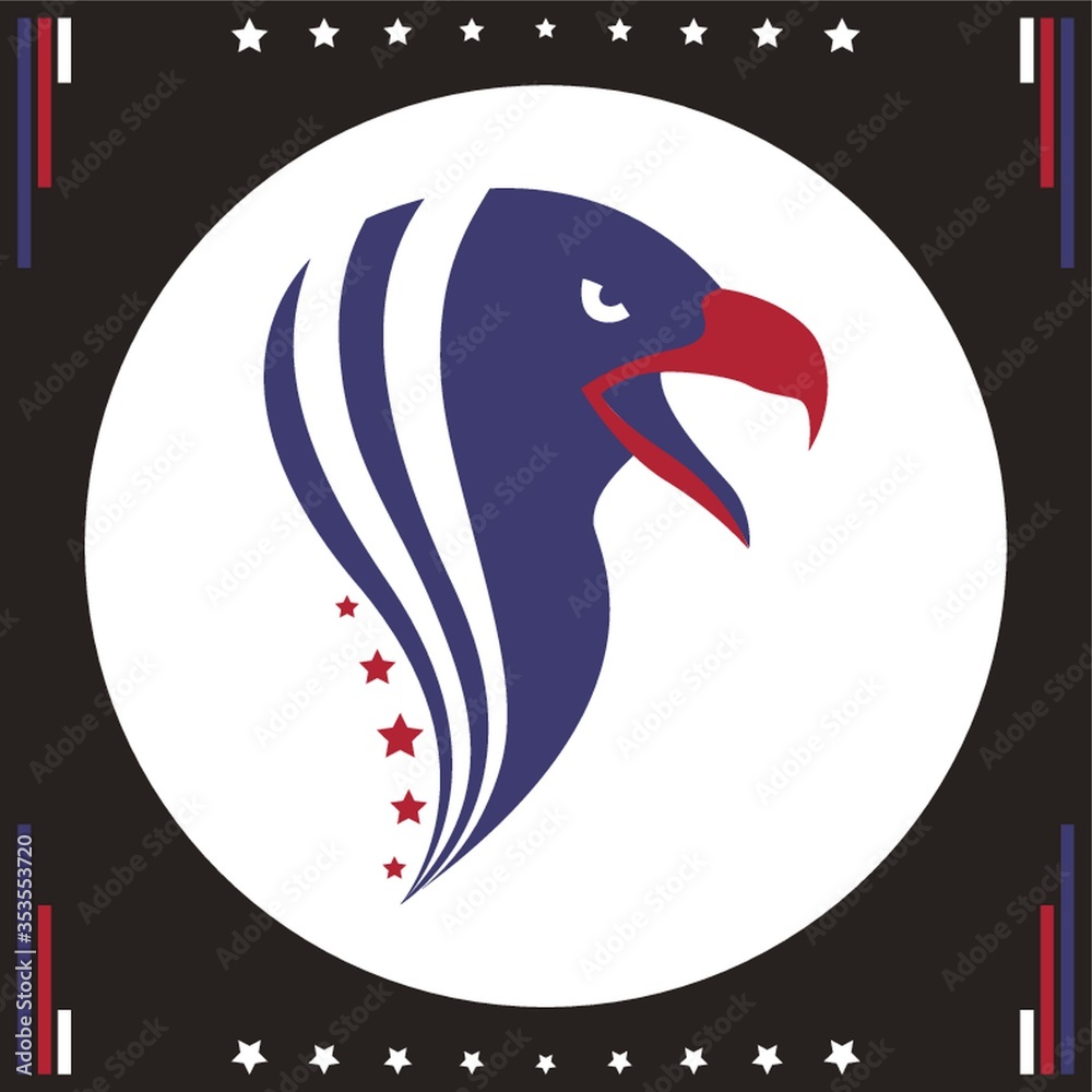 Naklejka premium Eagle icon