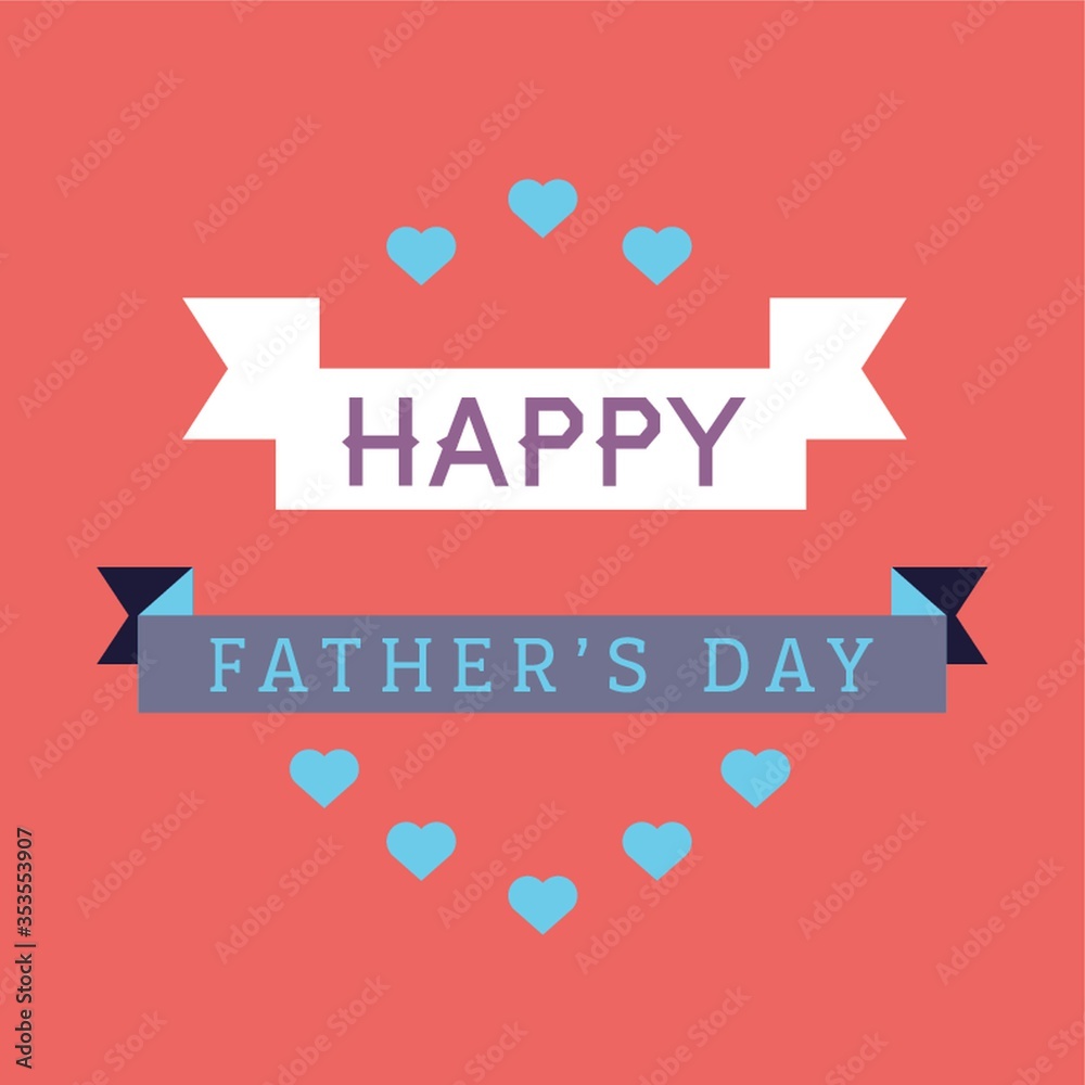 Father's Day greeting design Father's Day greeting design