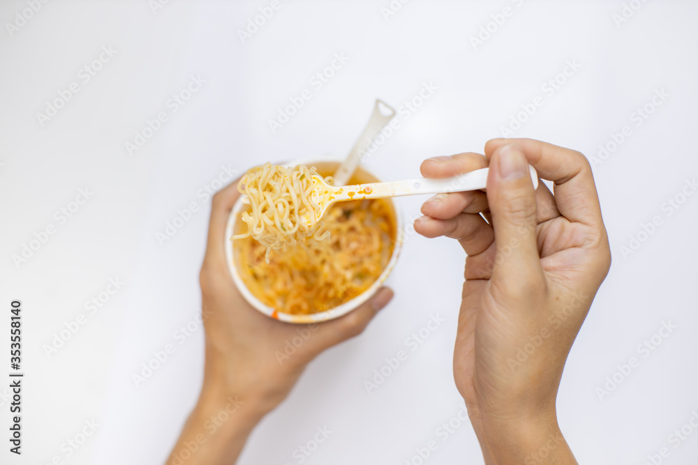 Instant food Mama, Tom Yum flavor, instant instant noodles cup