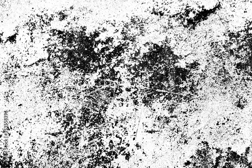 Wallpaper Mural Texture of a concrete wall with cracks and scratches which can be used as a background Torontodigital.ca