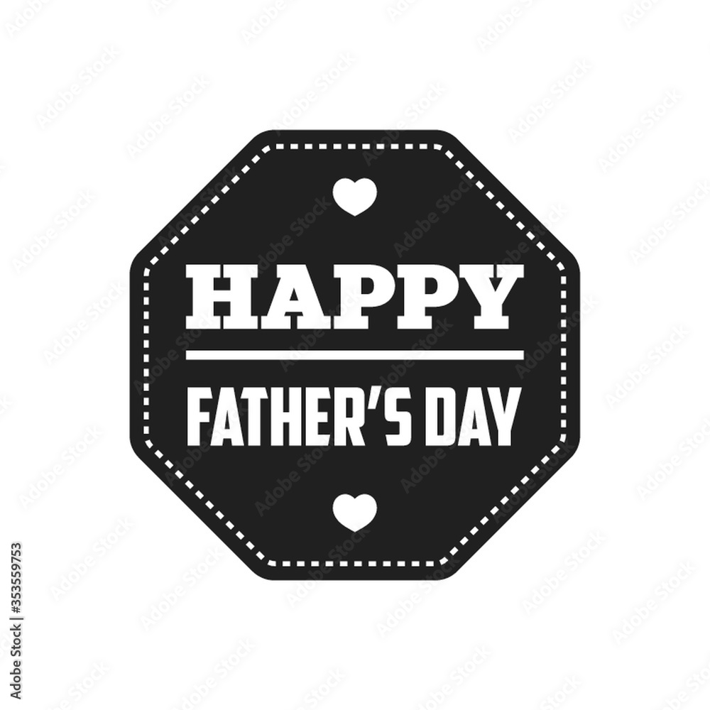 Father's Day label design Father's Day label design