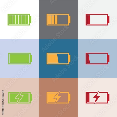 Set of batteries