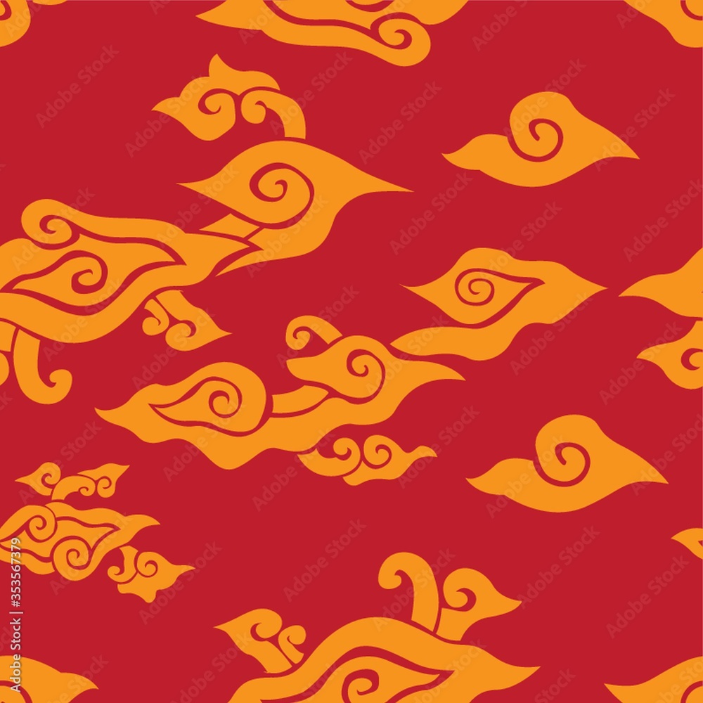 Indonesian traditional pattern Indonesian traditional pattern