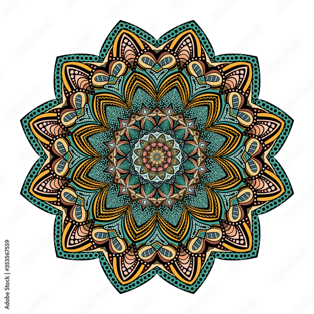 Pattern mandala decoration Pattern mandala decoration