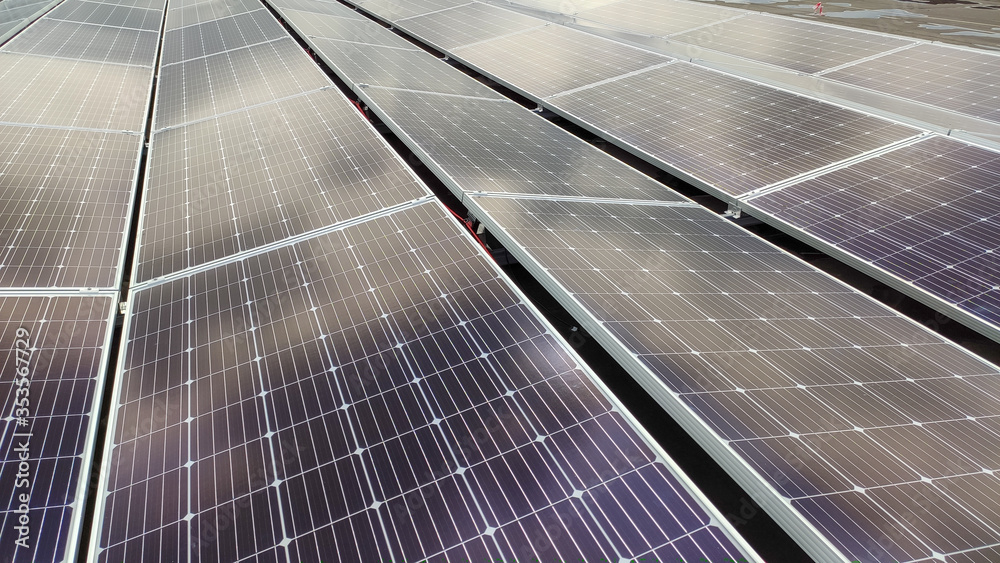 Solar panel mounting structure installation Solar panel mounting structure installation