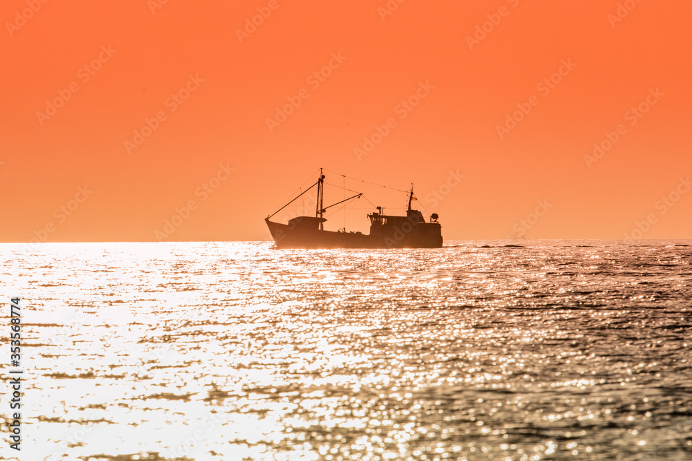 Fototapeta premium fischkutter