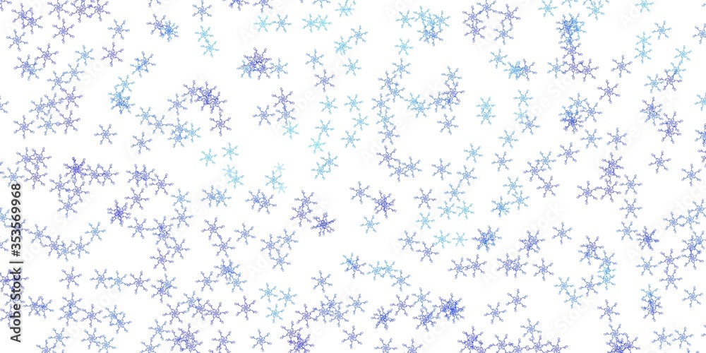 Light BLUE vector background with bent lines. Light BLUE vector background with bent lines.