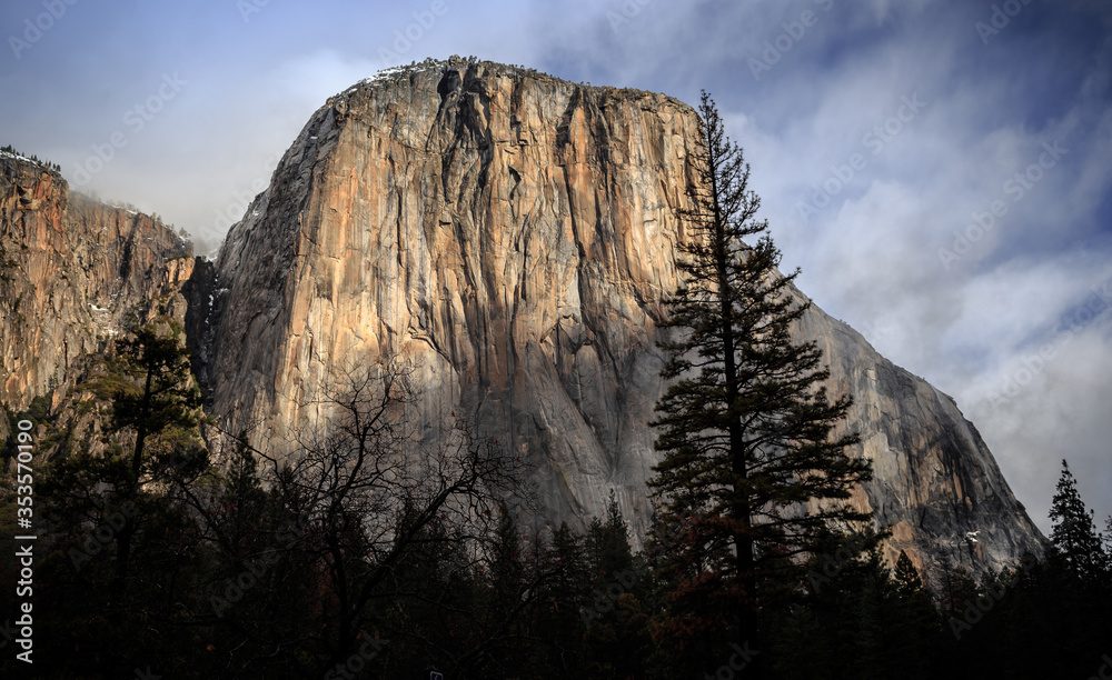El Capitan Winter Morning, Yosemite National Park, California