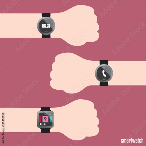Digital wrist watches