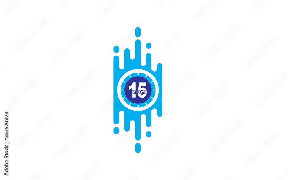 Waiting time concept icon vector Waiting time concept icon vector