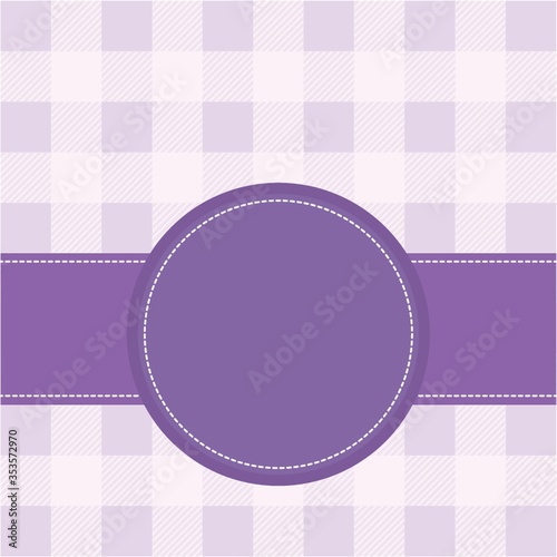 Gingham background with copyspace