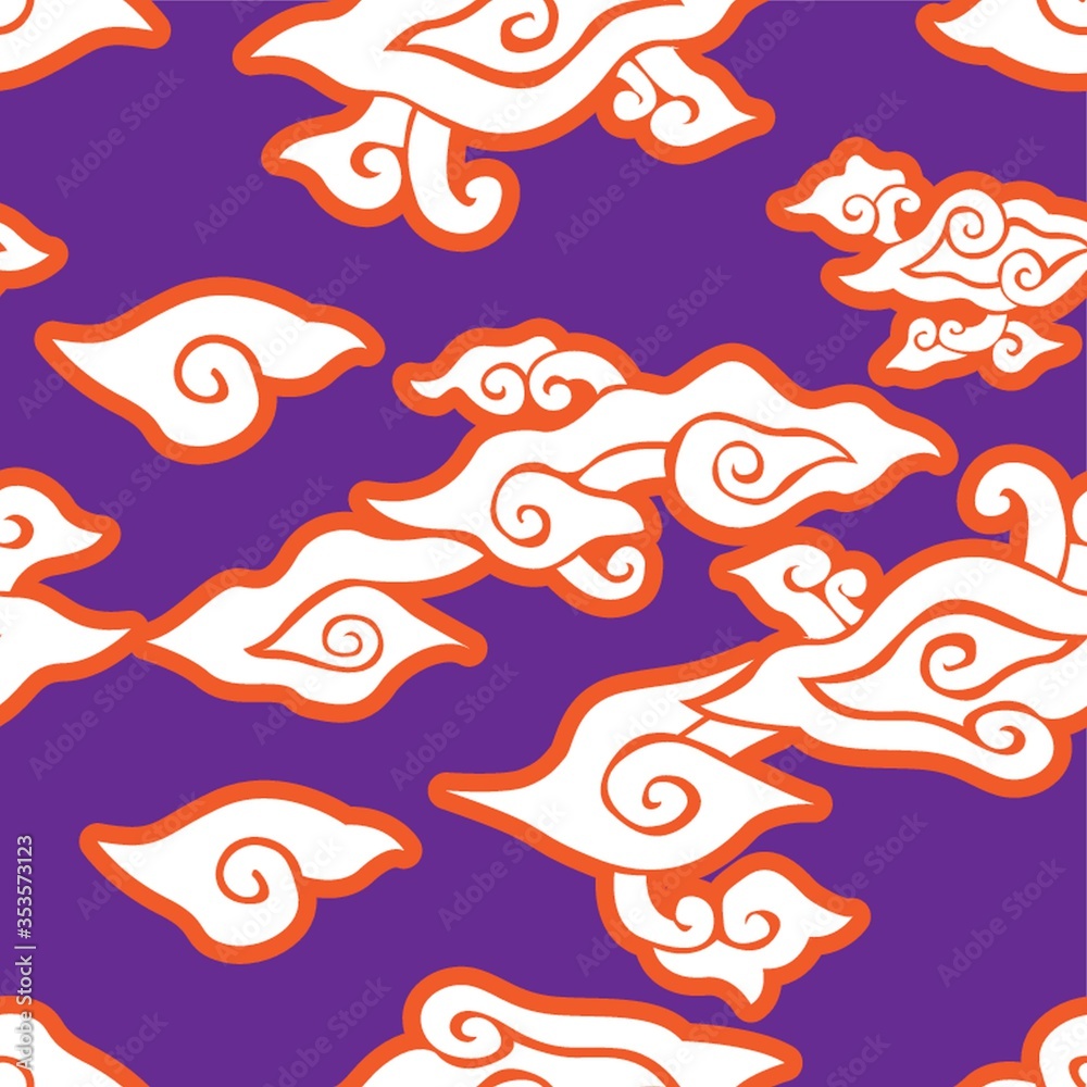 Fototapeta premium Indonesian traditional pattern