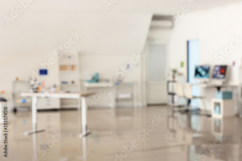 Interior of modern scientif...