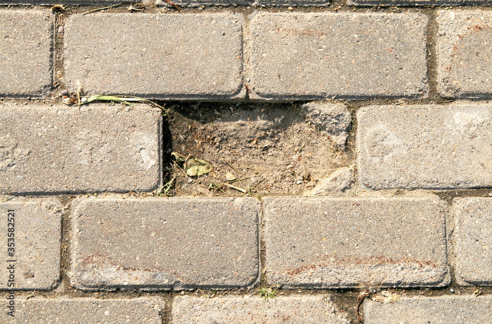 Obraz premium background paving slabs close up