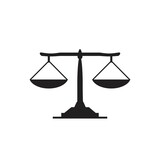 Scale justice icon