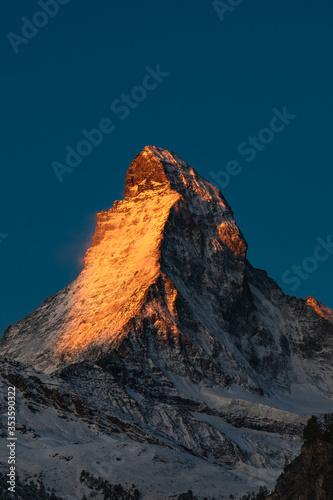 Switzerland Zermatt Matterhorn sunrise sunset starry view scene © Wilson Chu