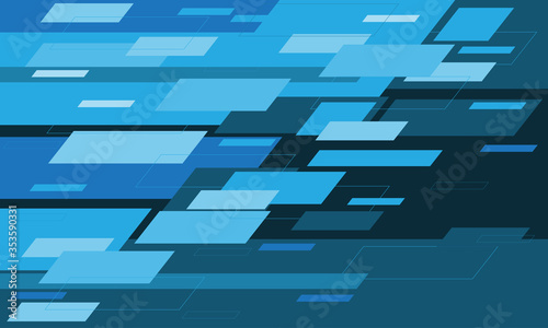 Abstract blue grey motion hi-tech technology design modern futuristic background vector illustration.