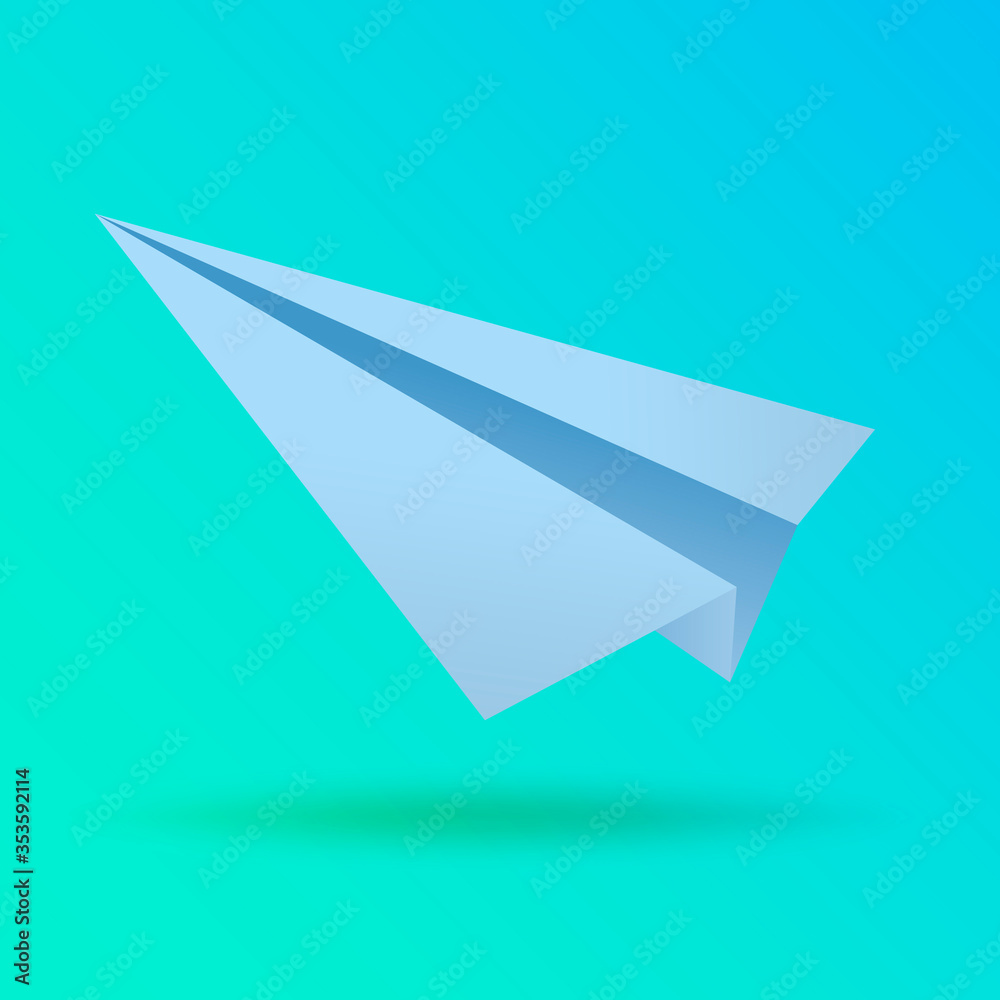 Paper airplane icon .Flat icon for web design.Vector illustration. Paper airplane icon .Flat icon for web design.Vector illustration.