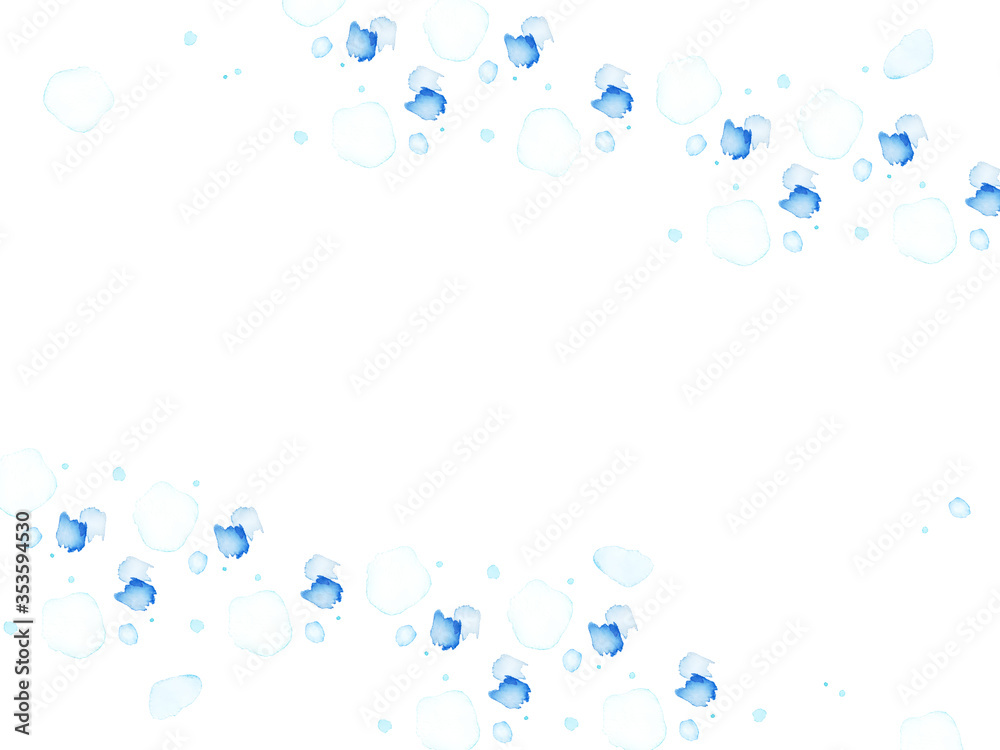 水彩 模様 夏 水 背景 イラスト デザイン Stock Illustration Adobe Stock