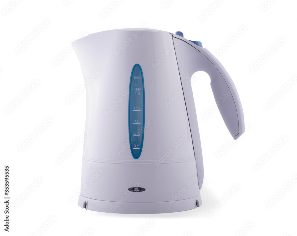 electric kettle isolated on white background electric kettle isolated on white background