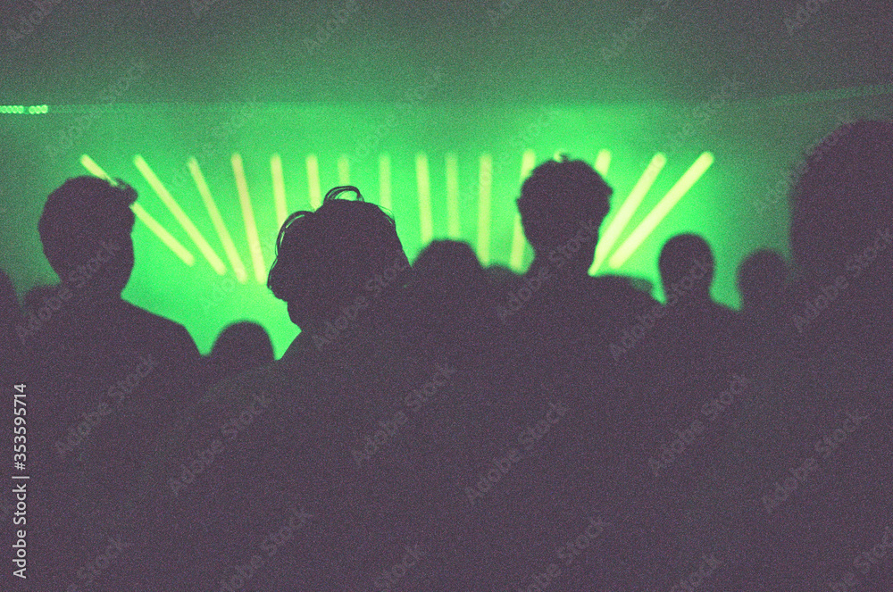 Obraz premium Underground party in Bobigny 