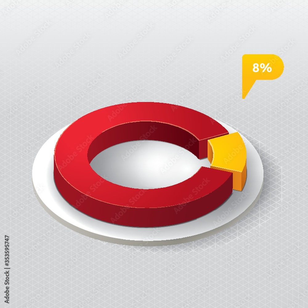 Three dimensional circle diagram Three dimensional circle diagram