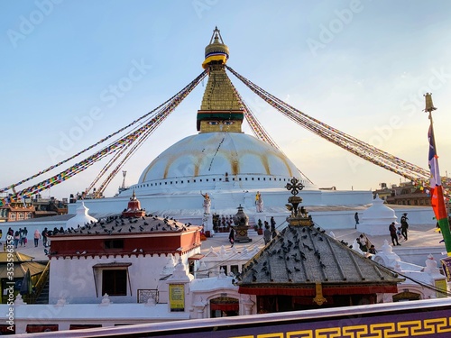 stupa in kathmandu nepal